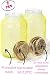 myFERMENTS Pack de 2 Tarros de Cristal con Tapa, Grandes (4,25 l)-...