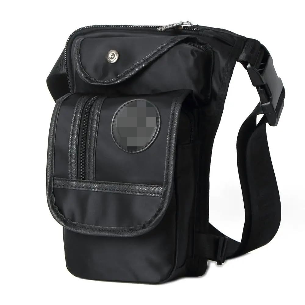Torba na nogę, torba na talię z opuszczoną nogawką płótno/nylonowa męska torba na talię torby na nogi motocykl crossbody, listonoszka, pasek na ramię, męska torebka biodrowa saszetka na uda, nerka,