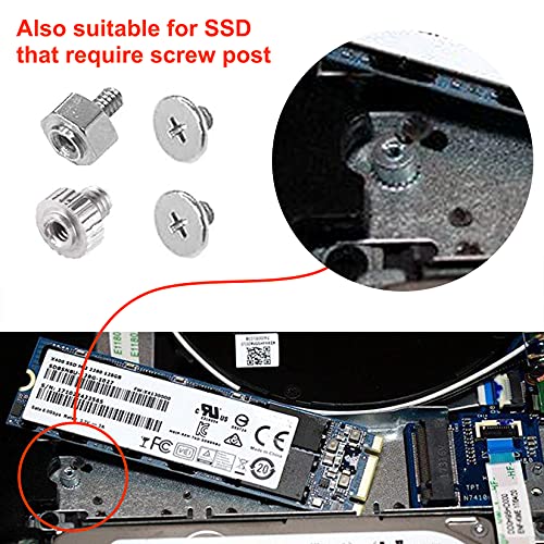 M.2 PC schroevenset, NVMe Screw m.2 SSD montageset voor laptops, 19st - Image 4
