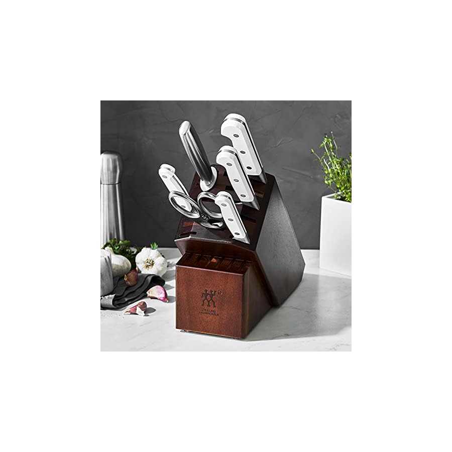 ZWILLING Pro Le Blanc 7-pc Knife Block Set