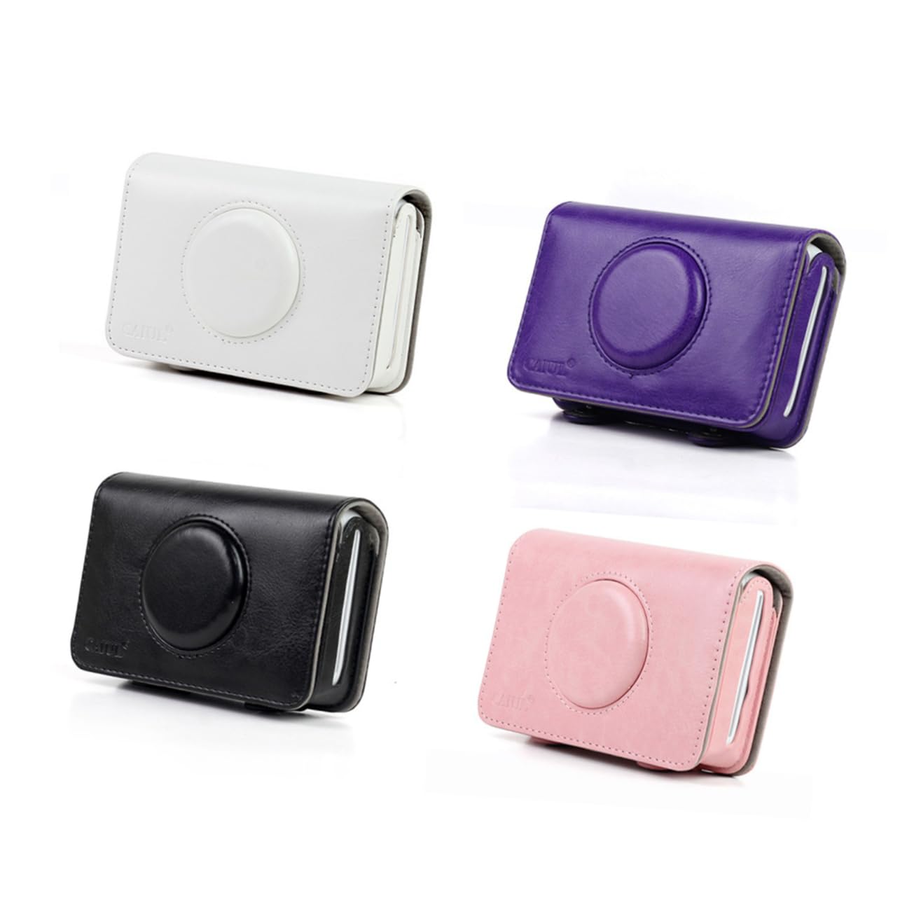 Gadpiparty 2 Pezzi Custodie Protettive Kutuzov Mikaberidze Custodia Per Fotocamera Il Colore Viola Blackwel Black Ish Fotocamera Istantanea Protezione Touch Custodia Protettiva Borsa Per