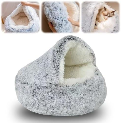 2026 Upgraded Lapcatz Nest Bed, Cat Beds for Indoor Cats, Portabl...