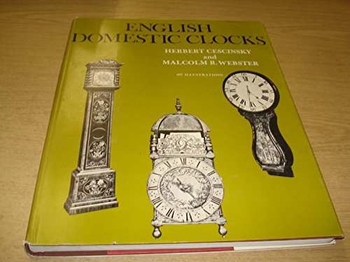ENGLISH DOMESTIC CLOCKS B0007DV8BK Book Cover