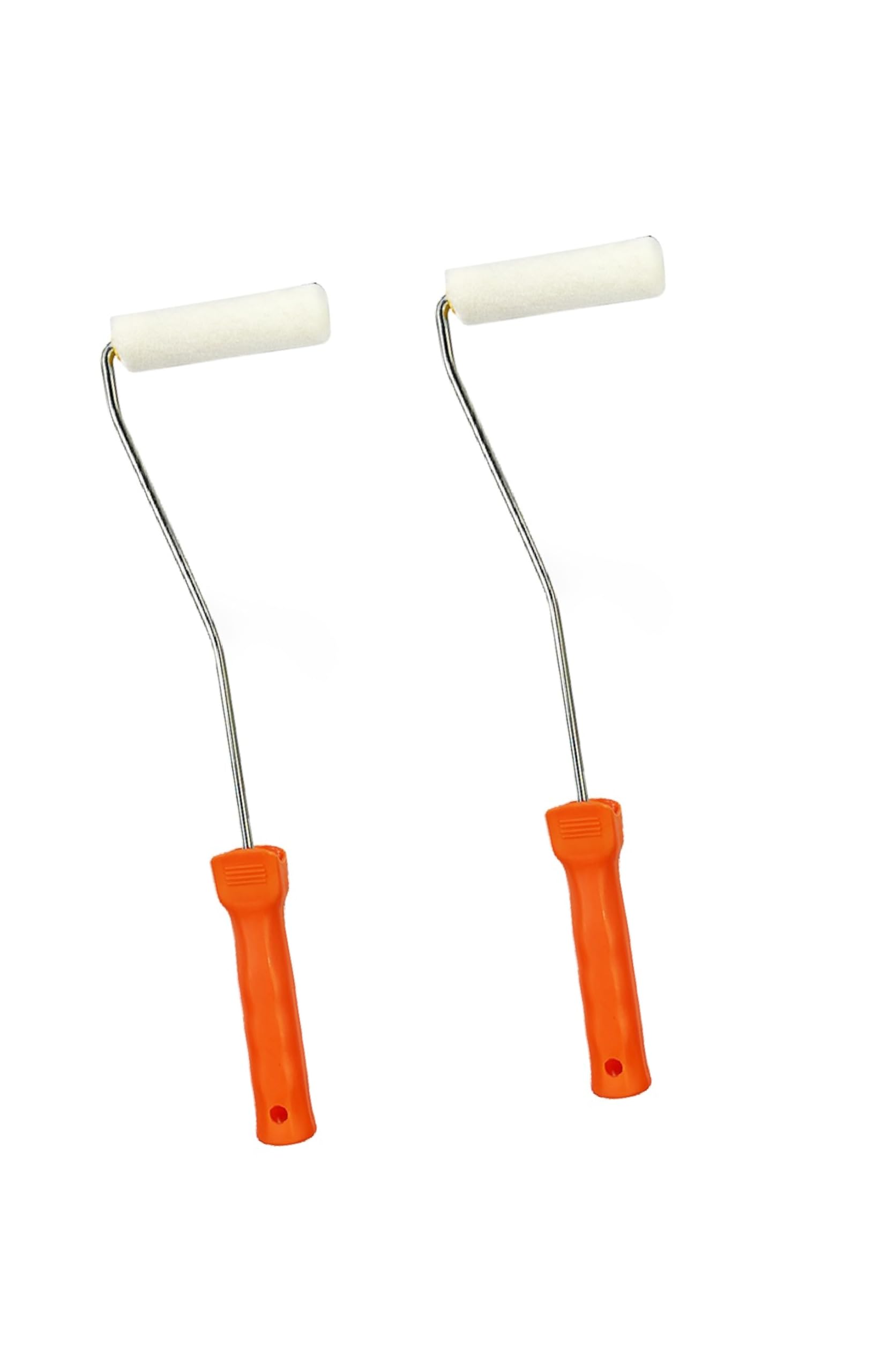 Royal Apex Painting and Texture Roller and Brush 4 Inch Replacement Roller Covers of Paint Home Decoration Wall Emulsion Varnish Oil Paint and Texture (Pack of 2) (Paint Roller Set 4 Inch)