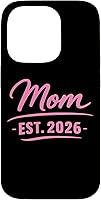 Vista 17 de Mom Est 2026 New Mother Parent New Born Child Parenthood Case for iPhone 16