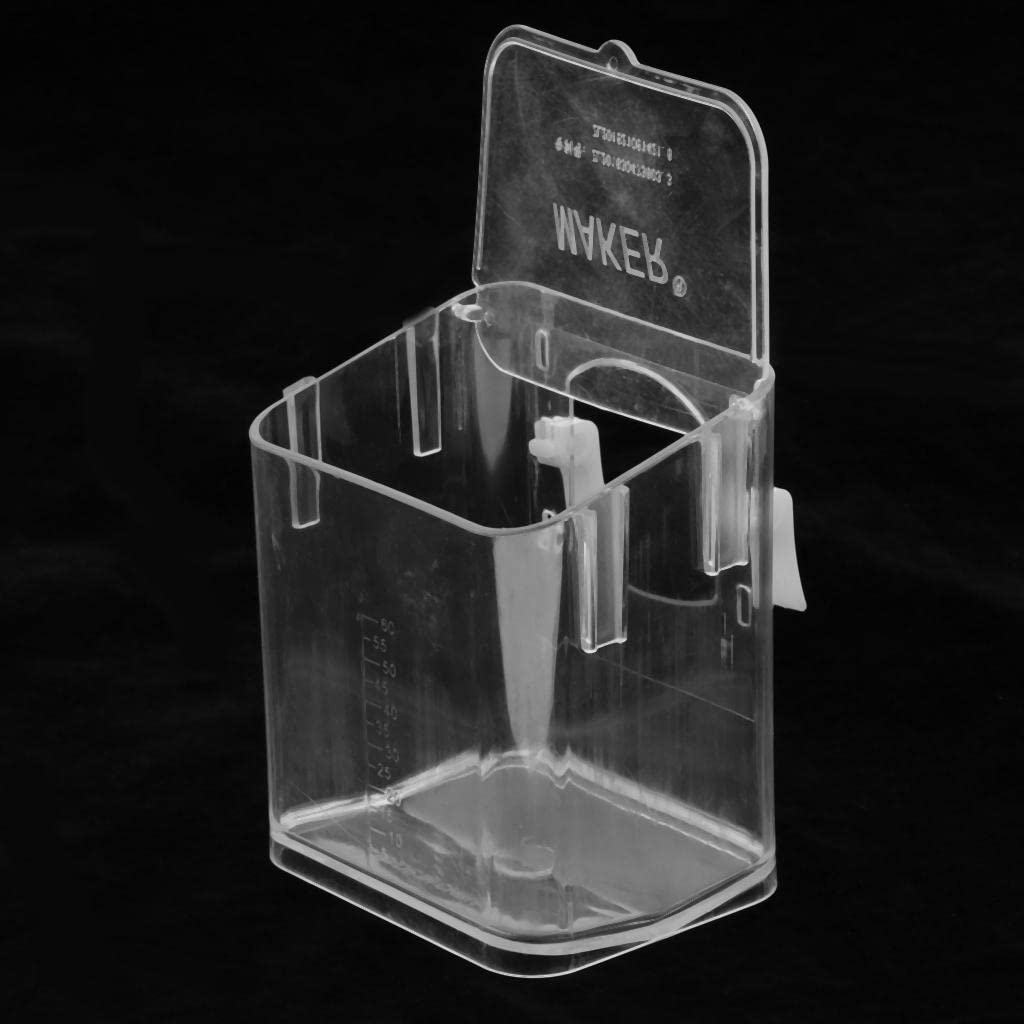 Meadawgs® Pet Bird Acrylic Feeder Food Storage Parrot Cage Hanging Pet Seed Container