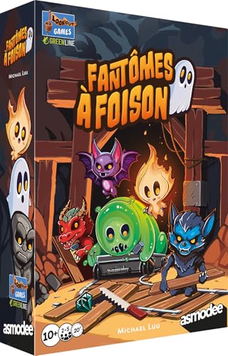 Asmodee - Fantômes à Foison - Lookout - Jeu de société Famille - Draft et stratégie - dès 10 Ans - 2 à 5 Joueurs - 20 Min - en français