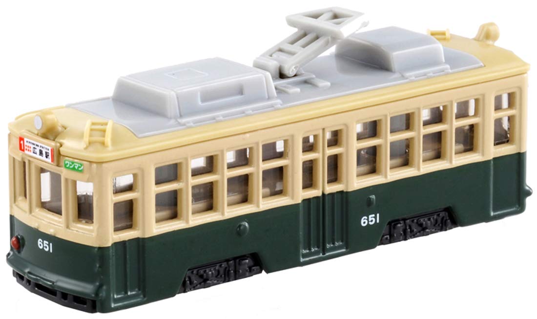 TOMY 3 Years Tomica No.66 Hiroshima Electric Railway 650 Form (Bp), Multicolor