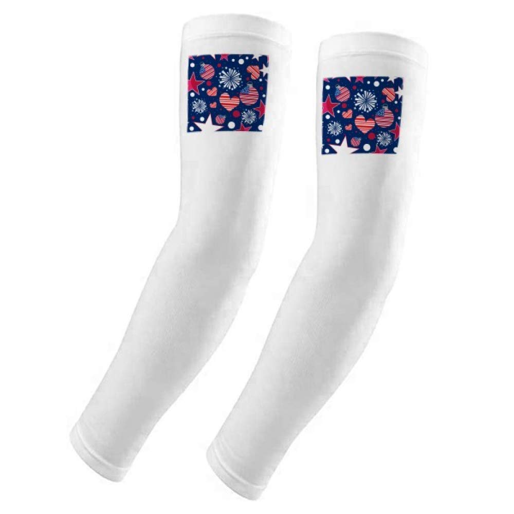 Manchons de protection UV drapeau américain DIYthinker pour sport - 5