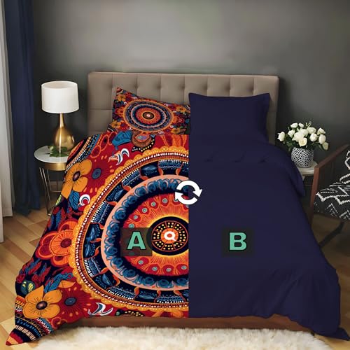 Housse de couette 140x200 imprimé mignon pour sommeil paisible sans plis