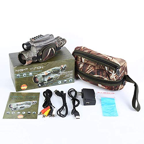 Sniper Night Vision Monocular 5X40 Infrared Ir Camera Hd Digital Night Vision Scope W/ 1.5 Inch Tft Lcd Photos And Video Shooting In Hd1080P W/Playback Function And Tf Card For Hunting/Surveillance/ thumb #4