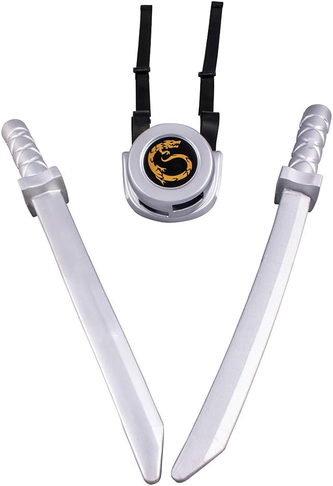 Ninjago Weapon Set Costume for Kids Silver, One Hong Kong Ubuy