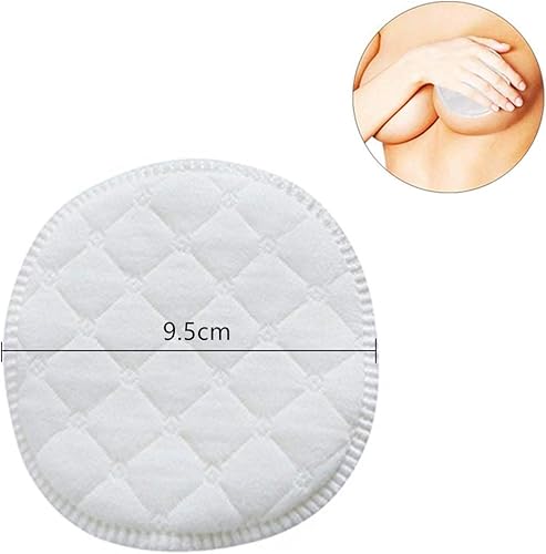 Miniatura 2 de Almohadillas reutilizables para lactancia materna, paquete de 12 almohadillas orgánicas lavables para pezones, almohadillas de lactancia de algodón