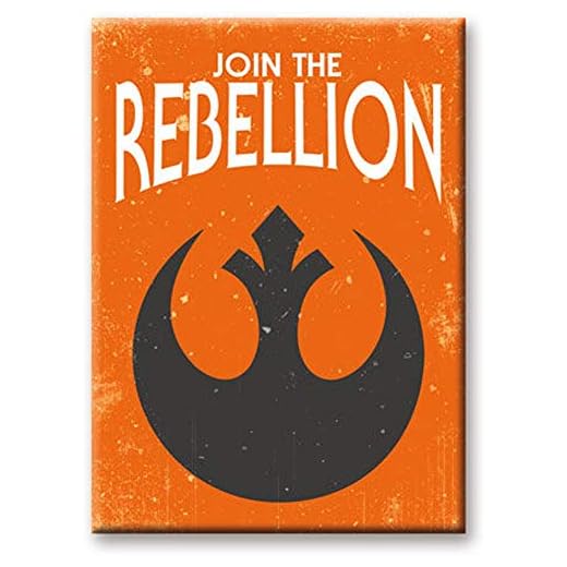 Star Wars - Imán con símbolo rebelde