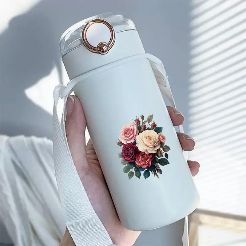 Lot De 12 Autocollants De Transfert UV DTF étanches Pour Gobelets