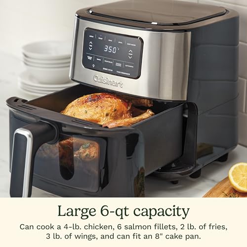 Cuisinart AIR-200 Air Fryer Review (2025): Dishwasher-Safe & Versatile 3 Cuisinart Air Fryer in Action