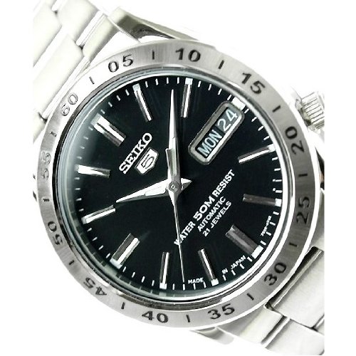 Amazon.co.jp: SEIKO 5 Automatic 50m防水 自動巻 メタルベルト 
