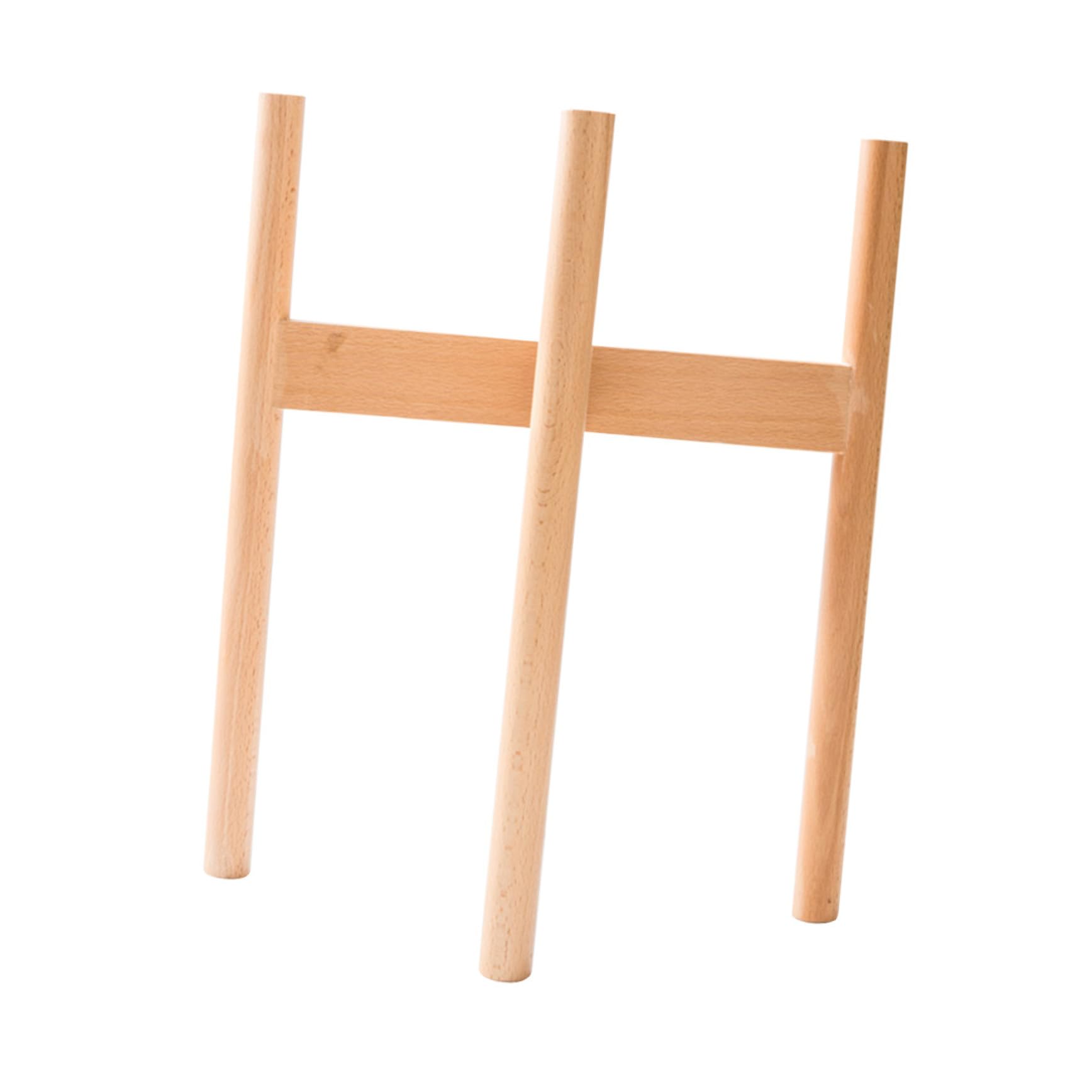 Support de fleurs en bois massif YARNOW pour pot de fleurs intérieur
