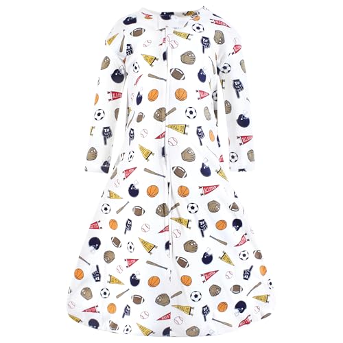 Image of Hudson Baby Unisex Baby Long Sleeve Cotton Jersey Sleeping Bag