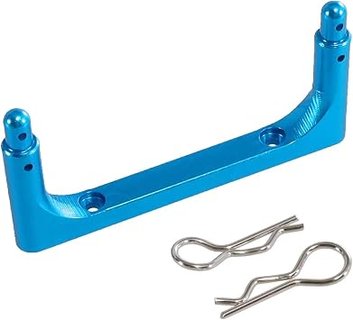 RC Automobiles Parts For MJX For Hyper Go 14301 14302 14303 1/14 Metal Front Shell Body Fixed Pillar RC Car Upgraded Replacements AccessoriesBlue