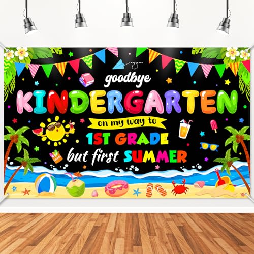 Mocsicka Banner de Graduación Jardín 6x3.6ft Negro miniatura 1