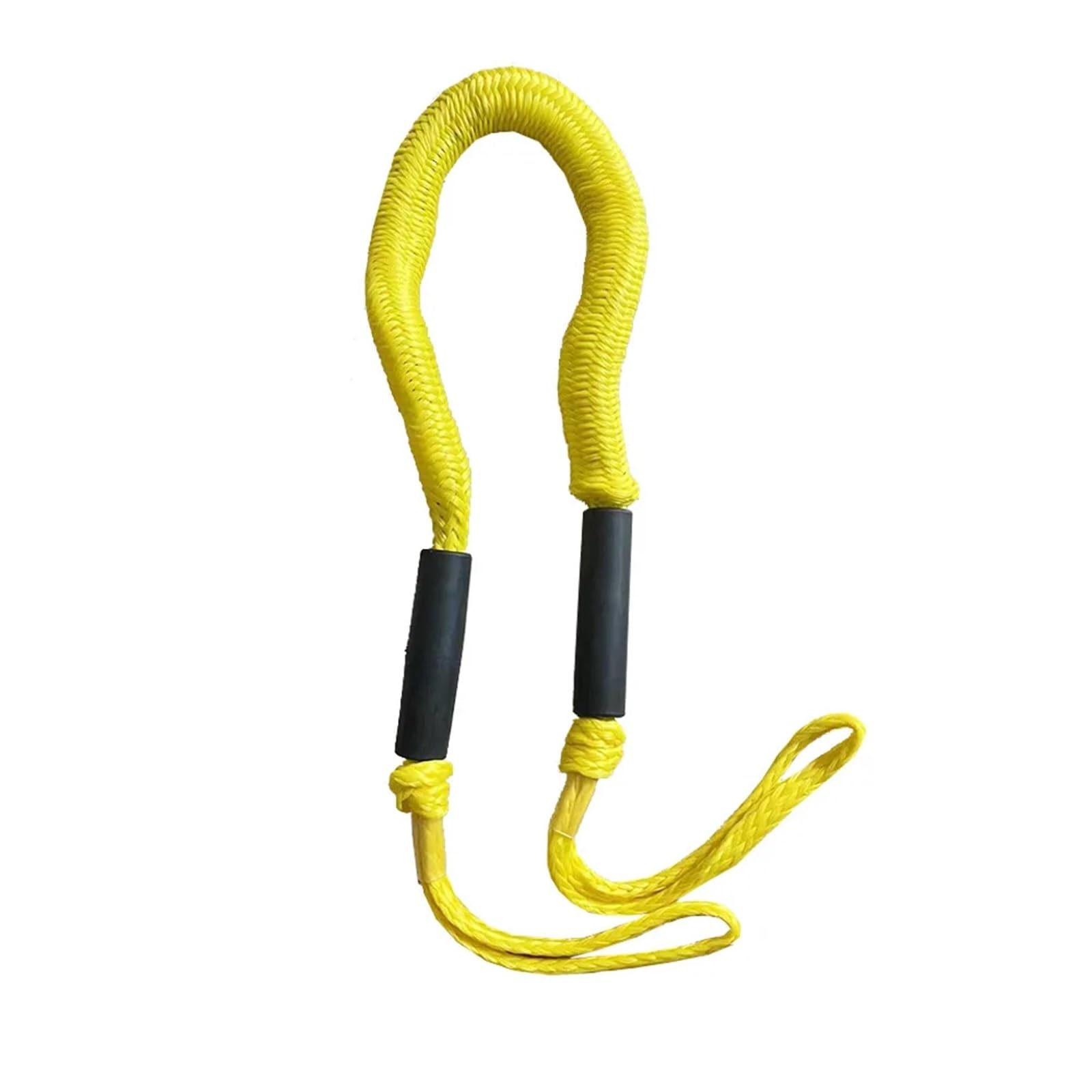 Soywim Giallo Mooring Rope, Dock Line Boat Ropes Mooring Rope Bungee Dockline For Watercraft Jet Ski Pontoon Canoe Power(Giallo)