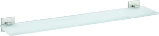 Badablage Milchglas ohne Bohren, 60 cm
