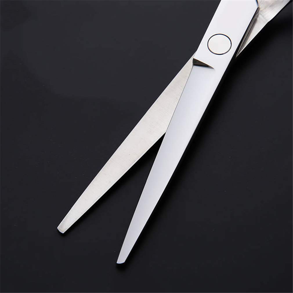 Friseur Scheren- 6,0 Zoll, Professional 12 Pcs Haar-Ausschnitt Scissor Set Edelstahl Salon Startseite Haare Shears- Gerade Schere Und Zähne Schere, Für Damen Herren Kinder