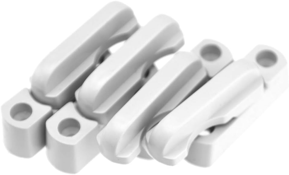 8pcs UPVC Window Safety Locks Door Sash Jammer Security Restrictor Lock