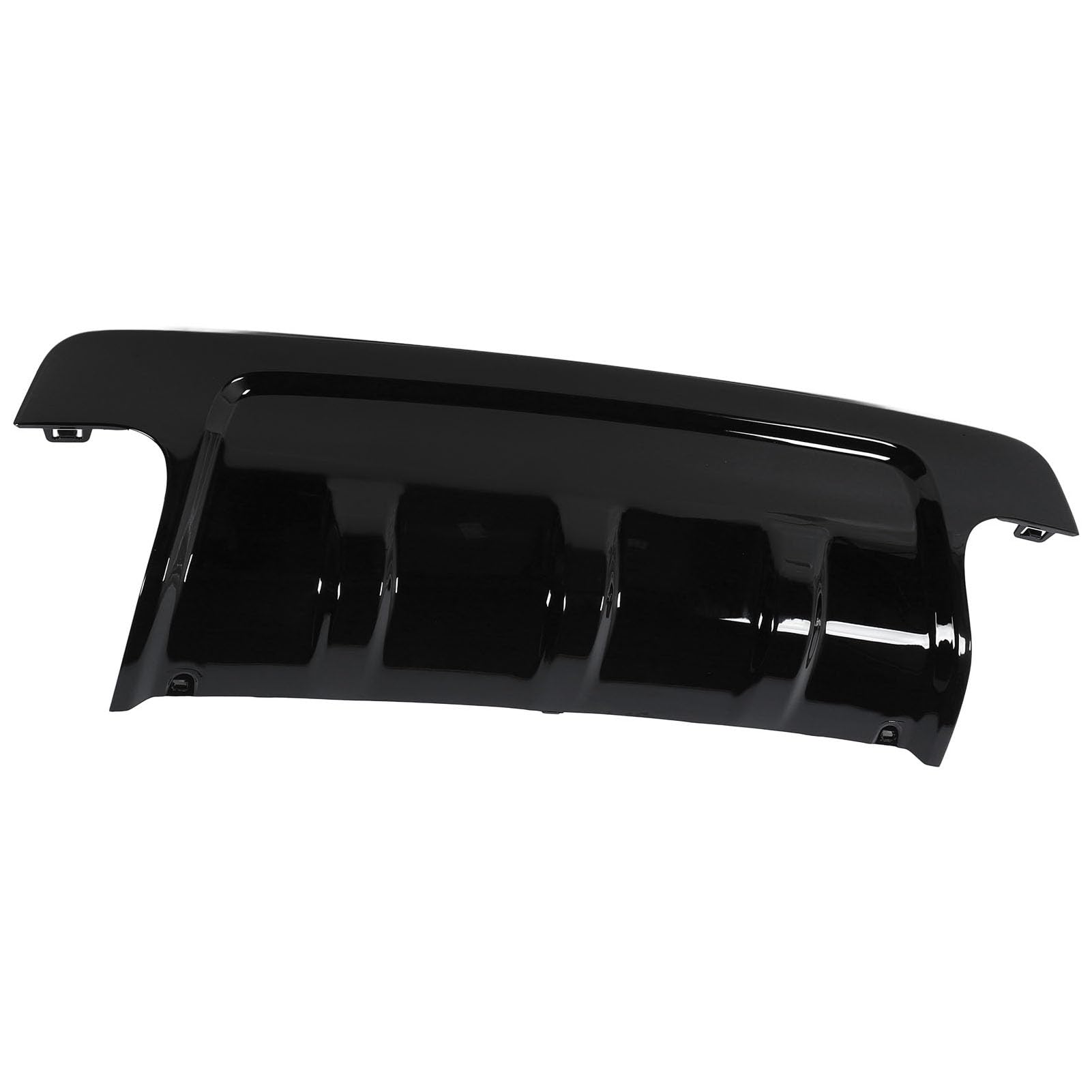 Copertura del Gancio di Traino per Paraurti Posteriore LR105079 per Sport L494 Facelift 2018-2022 - Occhiello di Traino Nero Lucido