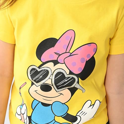 Image of BONKIDS Girls Tshirt (BON9478 4-5Y) Yellow