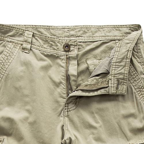 Shorts cargo de algodón para hombre talla 44 miniatura 3