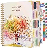 Planner 2026-2027, 18 Months Weekly and Monthly Daily Planner from January 2026 - June 2027, 8.5
