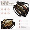 DIRRONA Handtasche Damen – Nylon Umhängetasche mit Verstellbaren Schultergurten, Große Tasche mit Mehreren Fächern, Casual Tasche für Reise, Arbeit & Diebstahlschutz #2