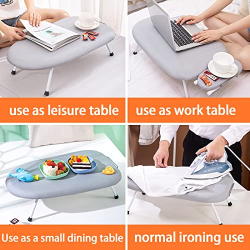 Mini table a repasser pliable pour manches et cols motif C