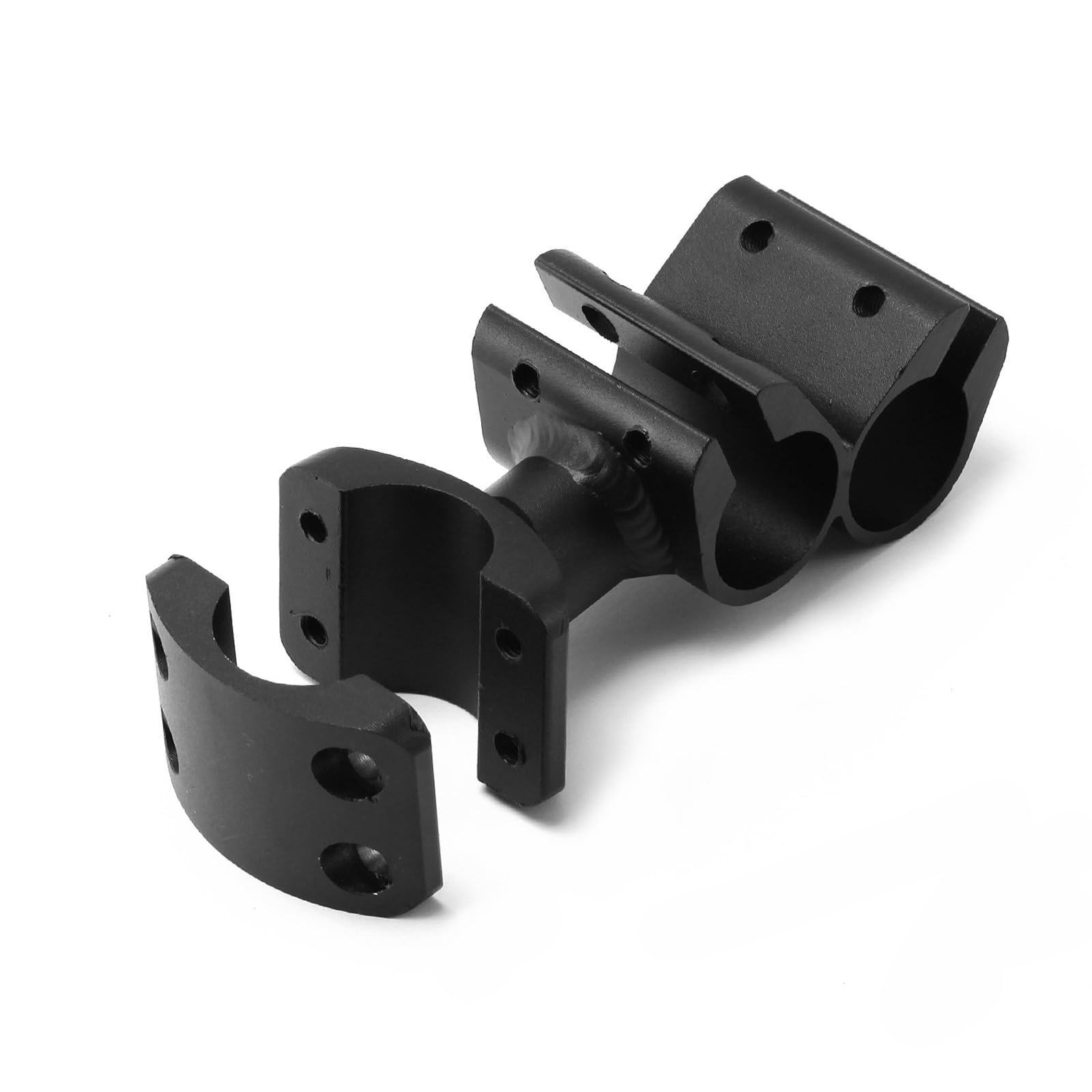 Porte-vélos pour planches de surf et snowboards compatible avec les shortboards, cadre en aluminium résistant avec rembourrage en mousse, s'adapte à tous les types de vélos fixés en toute sécurité