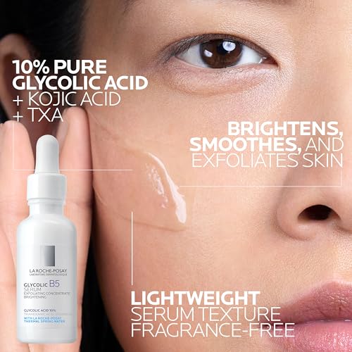 Image of La Roche-Posay Pure 12% Vitamin C Serum For Face With Hyaluronic Acid & Salicylic Acid, Hydrating Face Serum, Boost Radiance & Reduce Wrinkles, 2 Formulas for Normal or Oily Skin Control