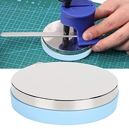 Bancada de estampagem de joias, bancada de estampagem redonda Bloco de aplicações amplas com borrach