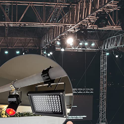 6 Pack O-Clamp Stage Lights Truss Clamp, 2" Aluminum Light Clamps, Led Par Dj Spots Lights Moving Head Beam Spot Clamps, Fit For 48-51Mm (1.88-2") Od Tube/Pipe, Heavy Duty 220Lbs, Tuv Certificated #TOP1