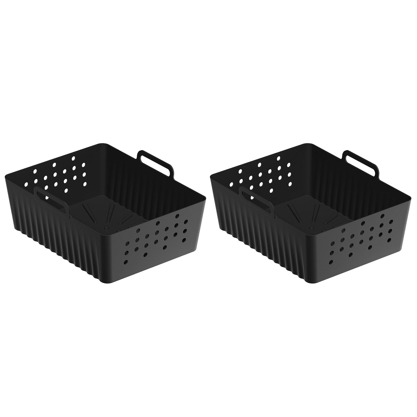 Mekalero 2 Pack Silicone Air Basket Liners Silicone Air Pad Accessories Suitable for Baking and Cooking Accessories