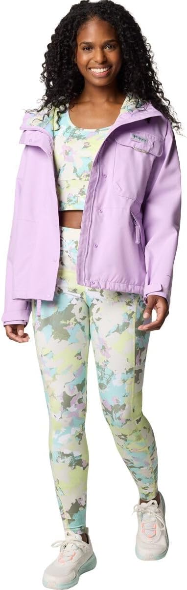 Columbia, PFG Open Water Rain Jacket - Women's, Hydrangea, XS - Image 8