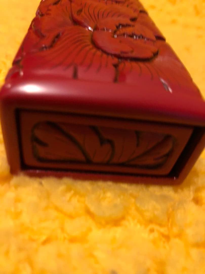 Amazon.co.jp: 伝統工芸品 村上木彫堆朱 お箸箱 箱入り : ホーム＆キッチン