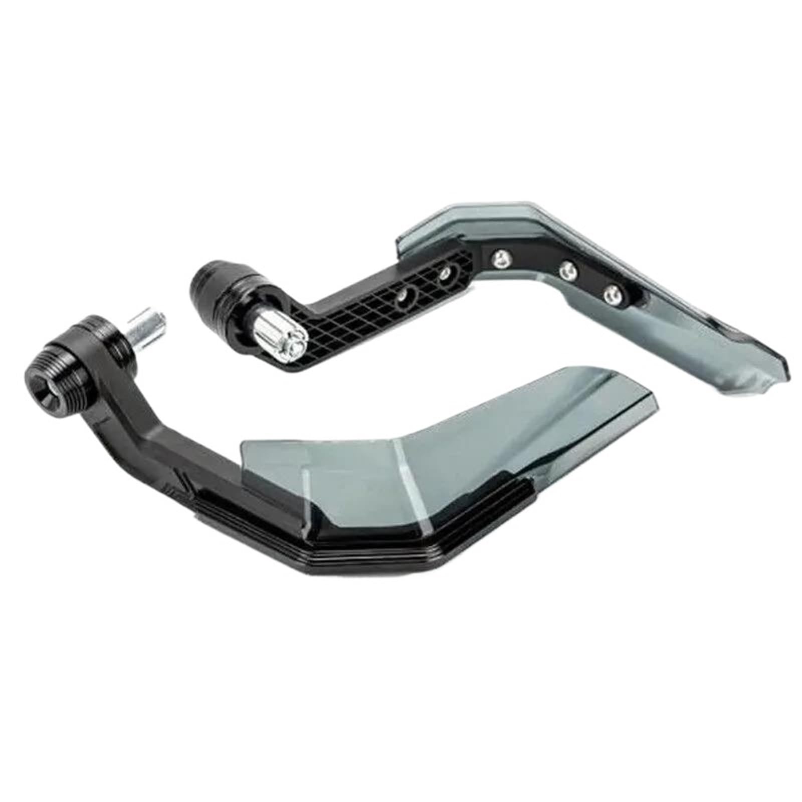 HDHCSCAGH Motorcycle Handguard Shield Universal 22mm Protector Modification Protective Gear Aluminum Motorbike Hand Guard Handguard Shield Windproof Handlebar Protection Covers(Black)