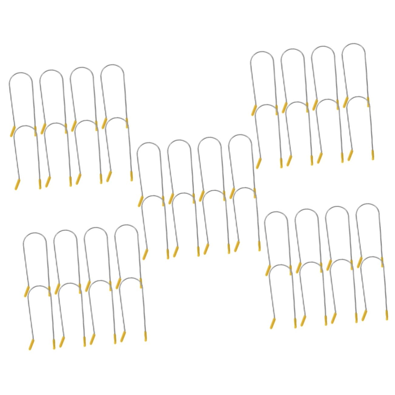 80stücke Hot Curler Clips Ersatzclips Für Elektrische Lockenwickler Förmige Halterung Hitzebeständig Für Zuhause Und Friseursalons