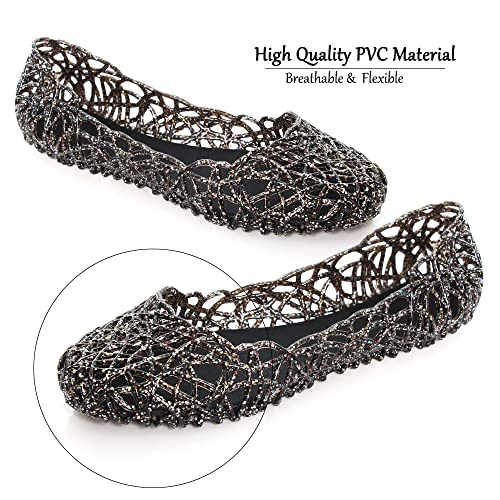 Image of Dear Time Women Flat Heel Summer Beach Jelly Shoes