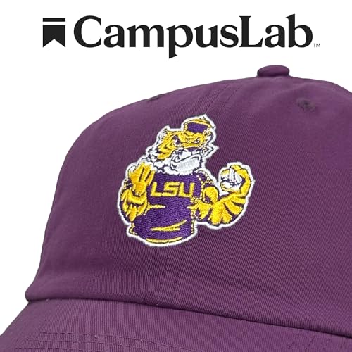 Campus Lab LSU Tigers Gorra Púrpura miniatura 4