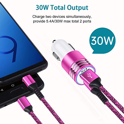 USB C Fast Car Charger Compatible for iPhone 13 12 Pro Max/Mini,iPhone SE 2020/11/XS/XR/X/8,Samsung Galaxy S21/S21+ Ultra/S20+/S20 Ultra/Note 20,30W Power Delivery 3.0,Cigarette Lighter PD Car Adapter - Image 5