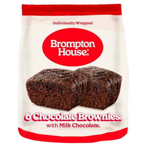 Brompton House Chocolate Brownies 6 x 25g (150g)