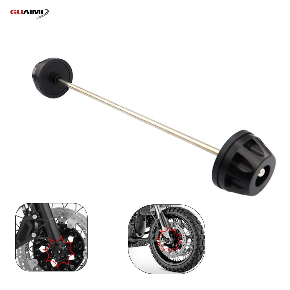 Front Axle Crash Pads Slider Wheel Protector Compatible with R nineT/5 R nineT Pure R nineT Racer R nineT Scrambler R nineT Urban G/S