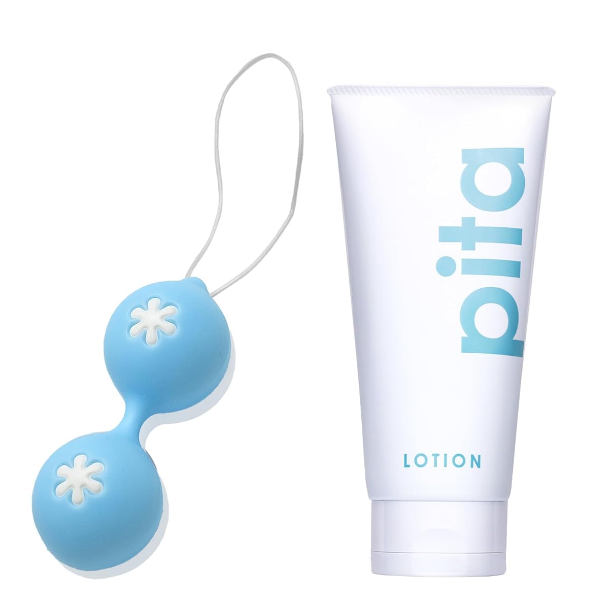 ラブコスメ インナーボール ＆グッズ用ローション ピタローション 公式 膣トレ 骨盤底筋 尿漏れ 日本人向け 初心者向け 膣ケア 膣トレーニンググッズ ゲイシャボール 人気 挿入